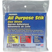 All Purpose Stik Glue Sticks-7/16"X4" 20/Pkg