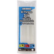 All Purpose Stik Glue Sticks-7/16"X10" 8/Pkg