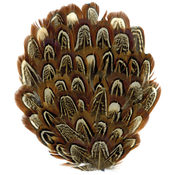 Pheasant Pad Feathers-Almond
