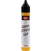 Viva Decor Glass Effect Gel 25ml-Yellow