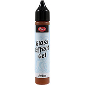 Viva Decor Glass Effect Gel 25ml-Amber