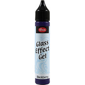 Viva Decor Glass Effect Gel 25ml-Blackberry