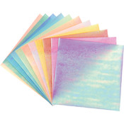 Fabric Embossing Origami Paper
