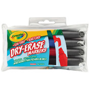 Crayola Dry-Erase Markers-Bold Colors 4/Pkg