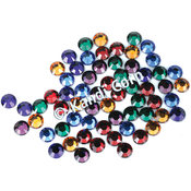 HotFix Swarovski Crystals 4mm-Dark Mix 24/Pkg
