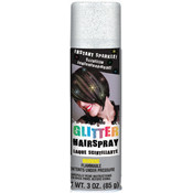 Silver Glitter Hair Spray, 3-Ounces