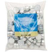 Unscented Tea Lights 100/Pkg-White