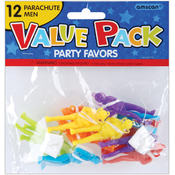 Party Favors 12/Pkg-Parachute Men