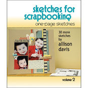 One Page Sketches For Scrapbooking Vol 2