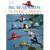 Leisure Arts Booklet-Big Beak Birds In Plastic Canvas
