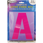 A-Z Complete 6-Inch Letter Stencil Set