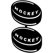 Cardstock Laser Die-Cuts-Hockey Pucks