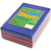 Fashion Assortment Foam Sheets, 30-Pack
