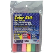 All-Temp Color Stik Glue Sticks-7/16"X4" 6/Pkg