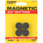 Dyna-Mite Magnetic Buttons-3/4" 8/Pkg