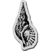 Stampendous Cling Rubber Stamp, Spiral Shell