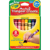 My First Crayola Washable Crayons, 8-Pack