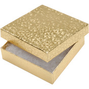 Gold Medium Jewelry Boxes, 6-Pack