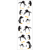 Mrs. Grossman's Stickers-Playful Penguins