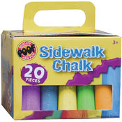 Poof-Slinky Jumbo Sidewalk Chalk, 20-Pack Wholesale Bulk