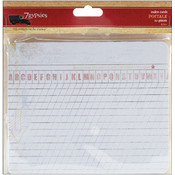 Postale Index Cards 5.75"X4.75" 20/Pkg