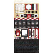 Postale Stickers 6"X12"-Collection