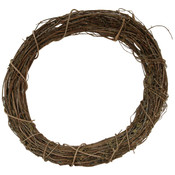 Grapevine Wreath 8" Bulk-Natural