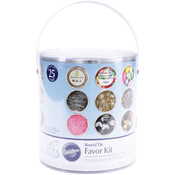 Favor Tin Kit 25/Pkg-Silver