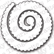Die-Namics Die-Rolled Scallop Flower