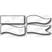 Die-Namics Die-Mini Wavy Pennants