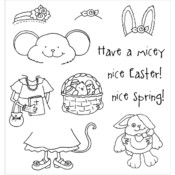 Inky Antics Clear Stamp Set, Easter Millie