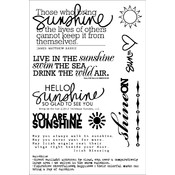 Technique Tuesday Clear Stamps, Bring On The Sun