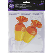 Shaped Party Bags 6"X9" 15/Pkg-Candy Corn