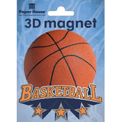 Paper House 3D Magnets,Basketball