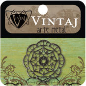Vintaj Metal Accent 1/Pkg-Kaleidoscope Filigree
