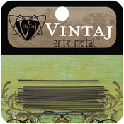 Vintaj Metal Head Pins 24/Pkg-1.5"