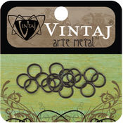 Vintaj Metal Jump Rings 16/Pkg-4.75mm