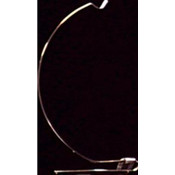 Gold Metal Easel W/Loop 9"-