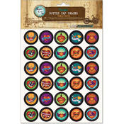 Bottle Cap Images-Tattoo Heart
