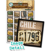 Bottle Cap Images-World Traveler