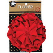 Canvas Flower-Red