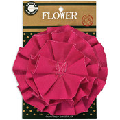 Canvas Flower-Hot Pink