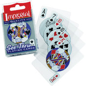 Imperial See-Thru Poker Playing Cards