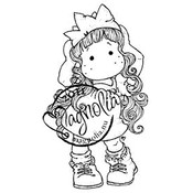 Princes &amp; Princesses Cling Stamp-Party Tilda