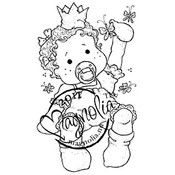 Princes &amp; Princesses Cling Stamp-Baby Tilda
