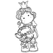 Princes &amp; Princesses Cling Stamp-Sweet Tilda