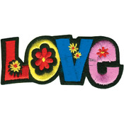 Tees & Novelties Patches For Everyone Iron-On Appliques-Love Assort Wholesale Bulk