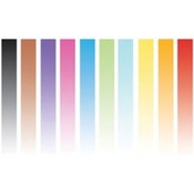 Quilling Paper Graduated 1/8" 100/Pkg-Mixed Colors