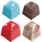 Candy Mold 10 Cavity-3D Square