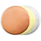 Stamping Blank Circle 7/8" 2/Pkg-Brass